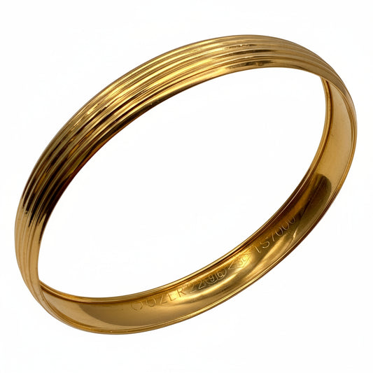 Jonc en or jaune, 22K - 10.17g