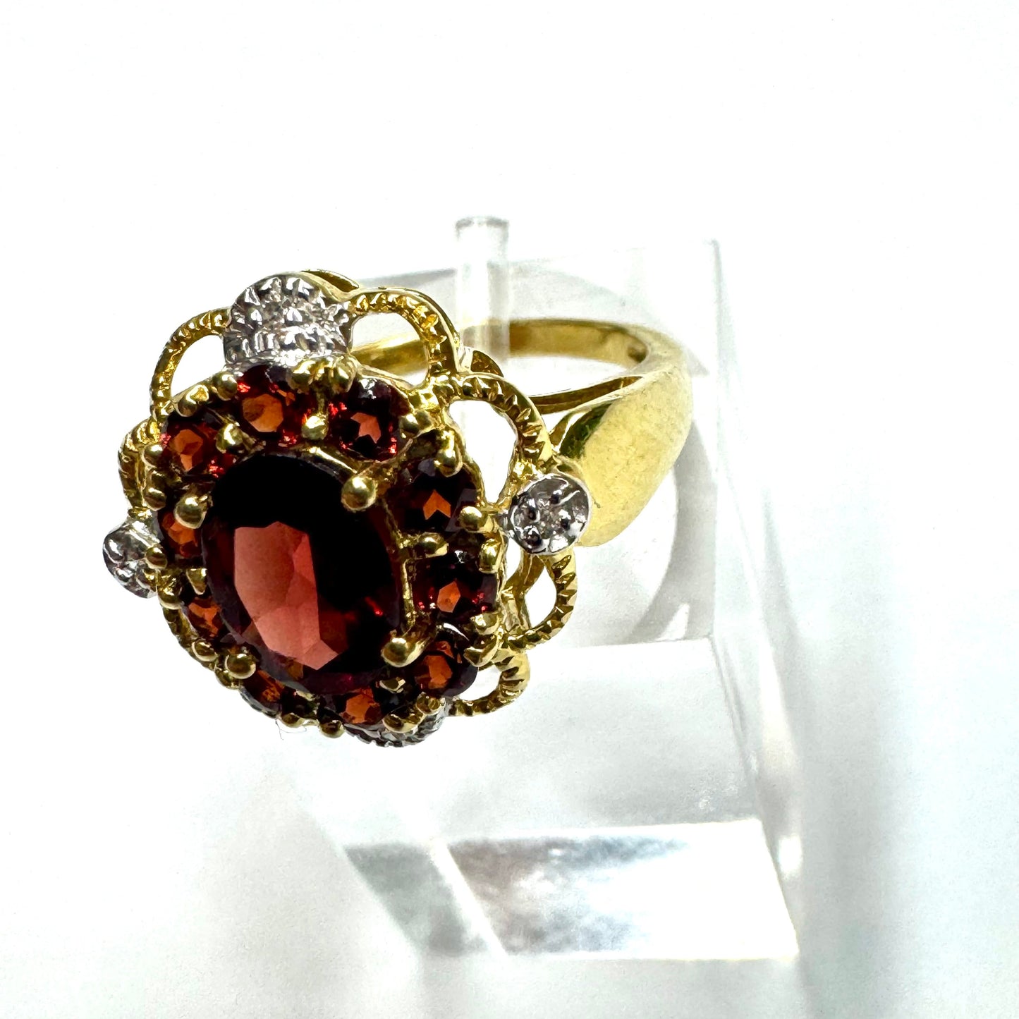 Chou Bague Or Jaune 18K Taille-52