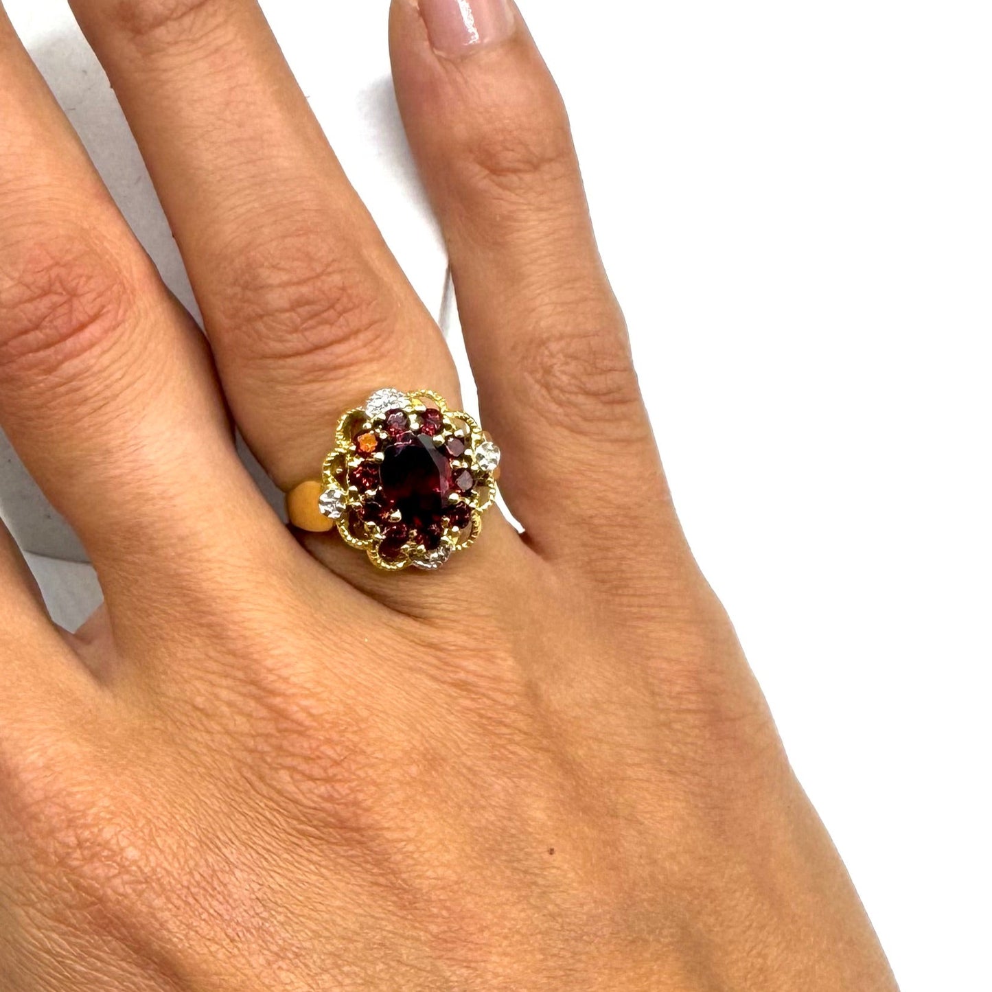 Chou Bague Or Jaune 18K Taille-52