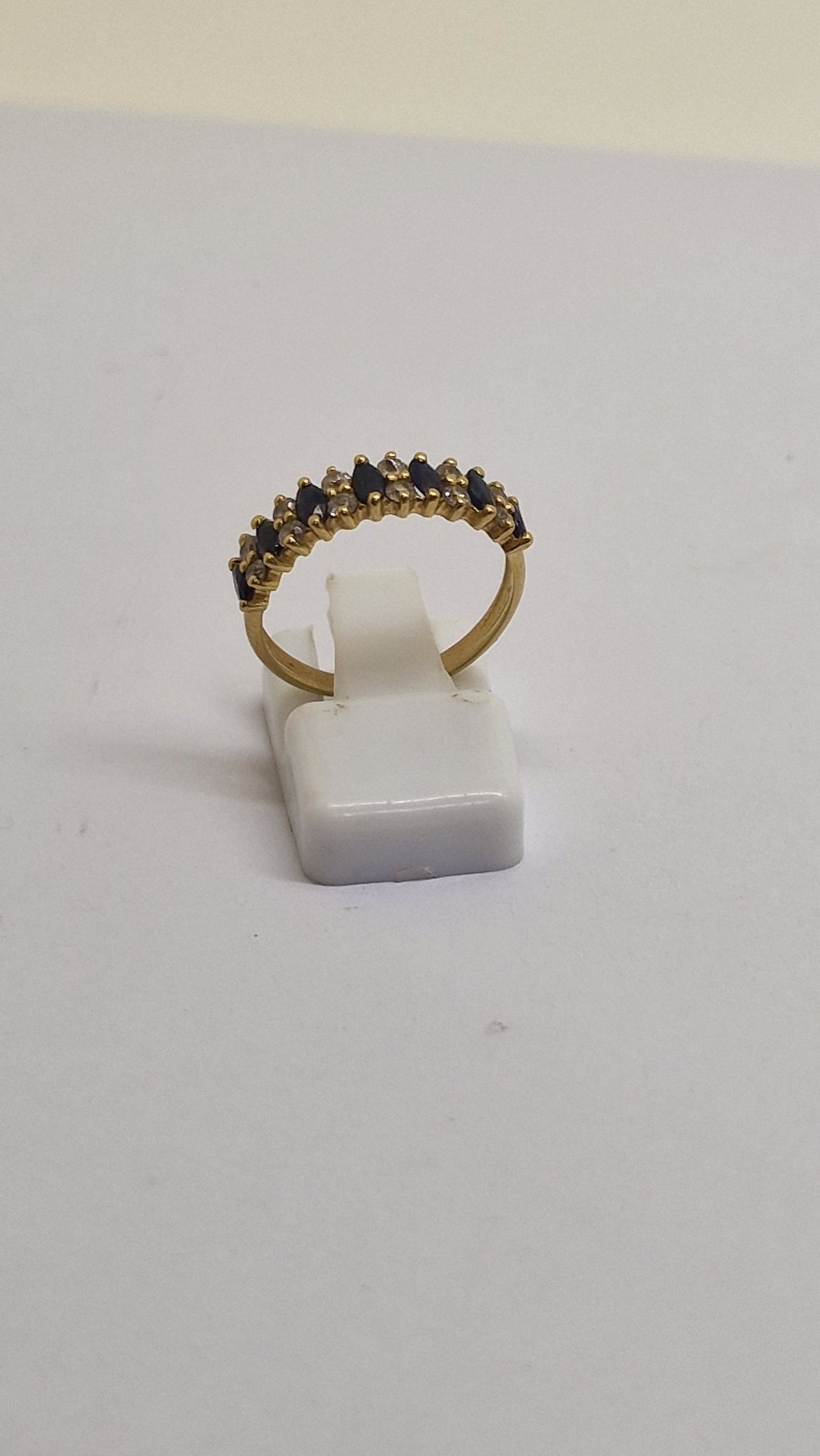 Bague en Or Jaune 18K Taille-53