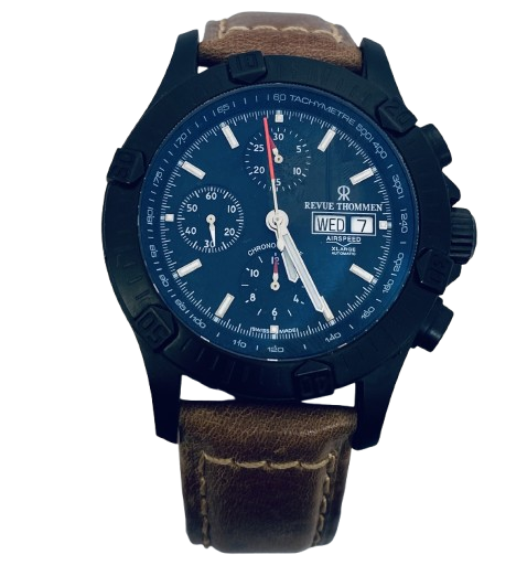 Montre Revue Thommen Air Speed 16071.6 2020 Comme Neuve