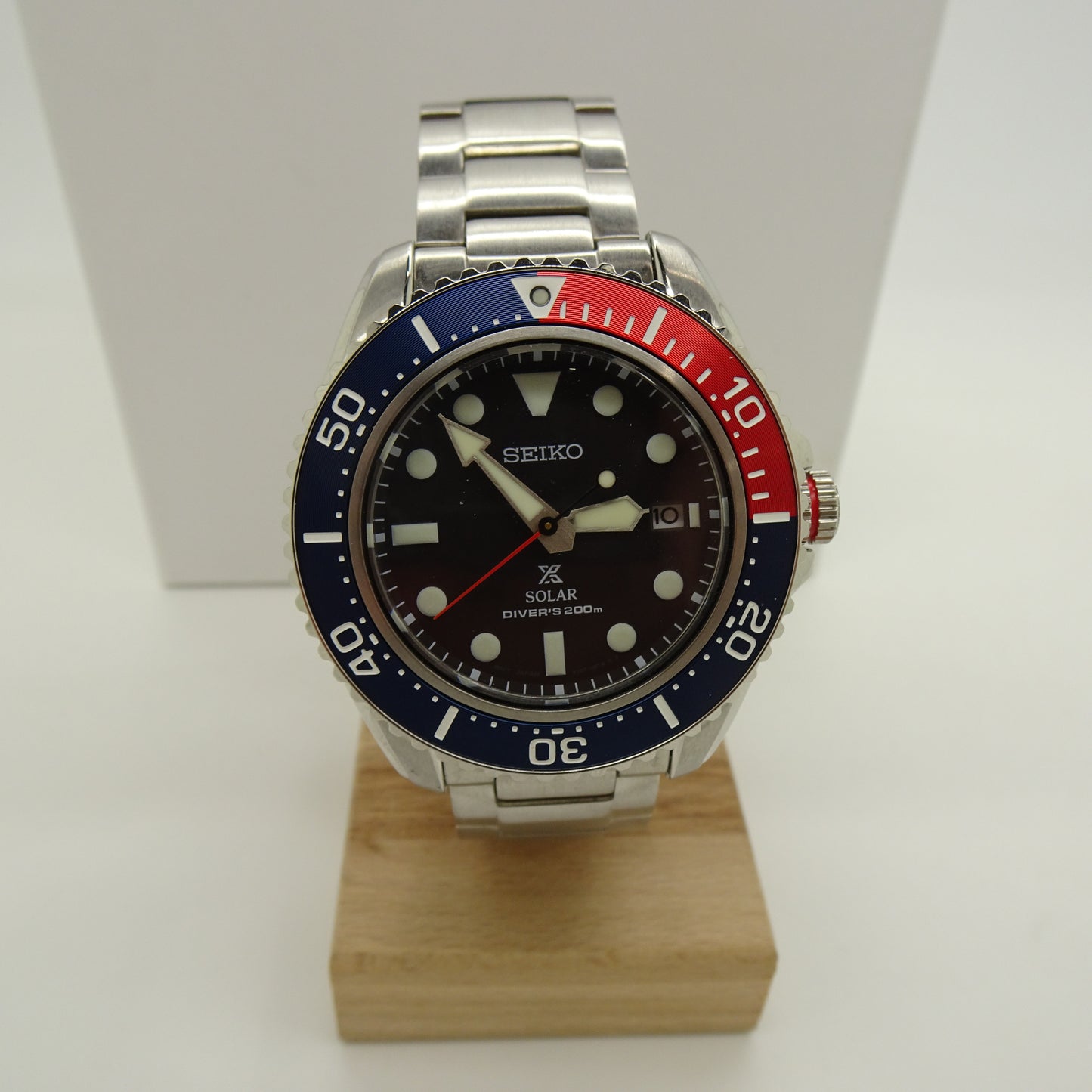 Montre Seiko Prospex Solaire Diver's 2018 en très bon état