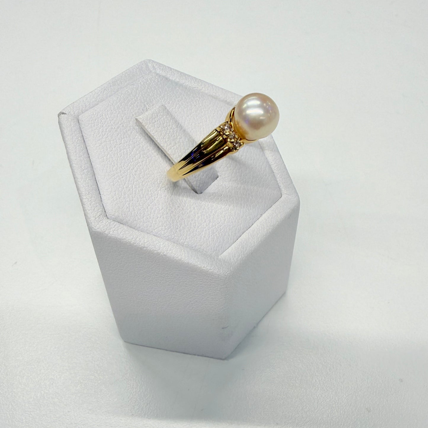Bague Or Jaune 18k, Poids - 2.83 Grs Taille- 53