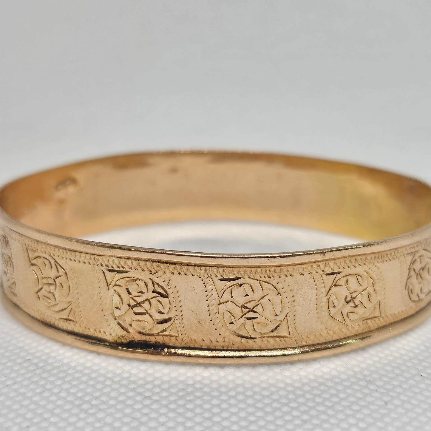 Bracelet Manchette Or Jaune 18K 14.81 Grs