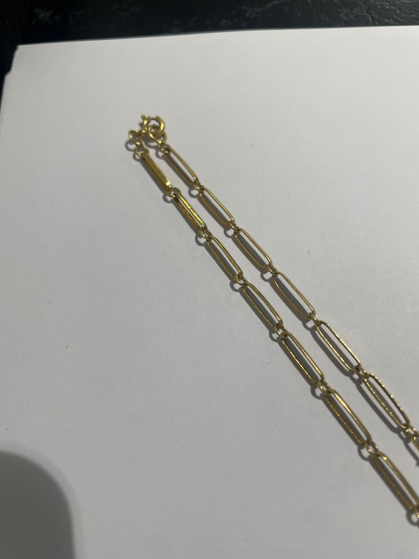 Collier Sautoir Or Jaune 18K 9.51 Grs