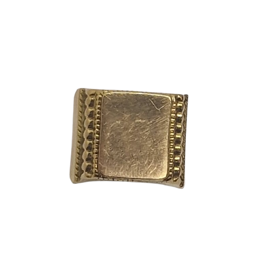 Bague Chevalière en Or Jaune 18K Taille-67