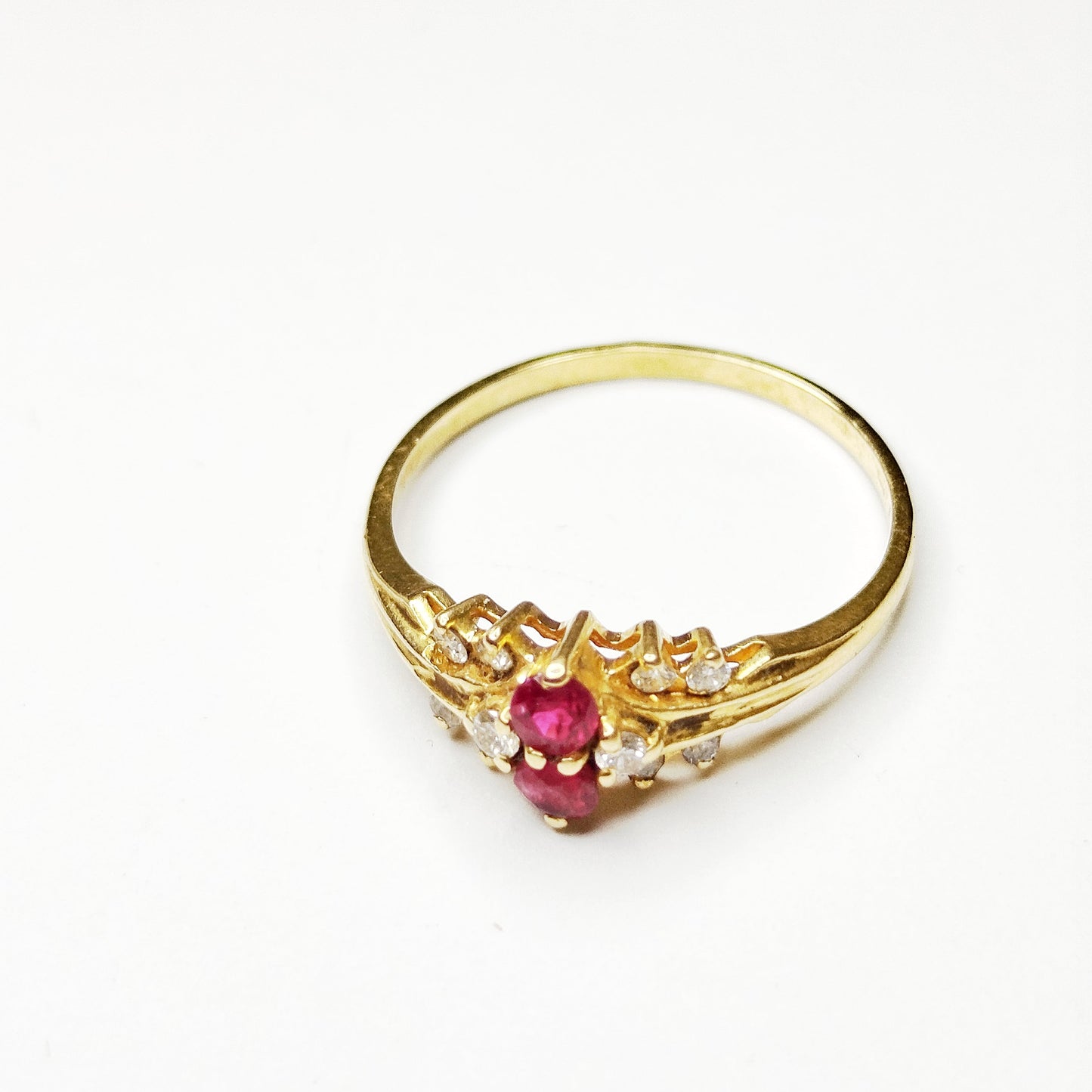 Bague en or jaune 18K Taille-55