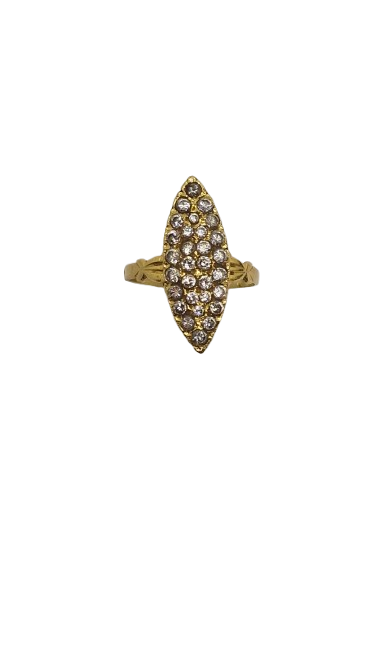 Bague en or jaune 18 carats Taille-60