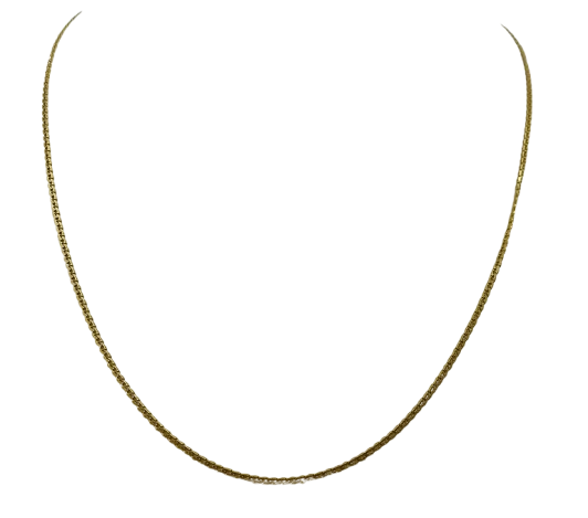 Collier Matinée en Or Jaune 18K 8.88 Grs