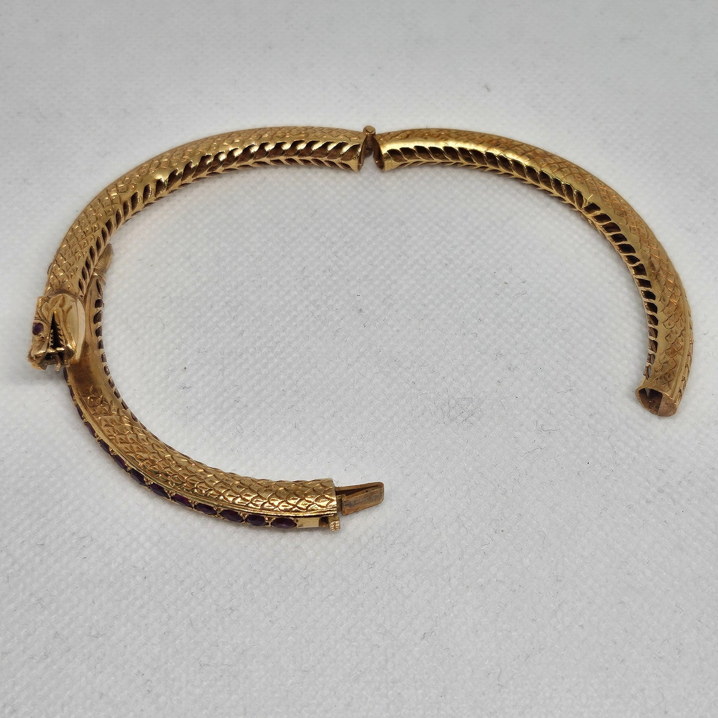 Bracelet Jonc Or Jaune 18K 28.53 Grs