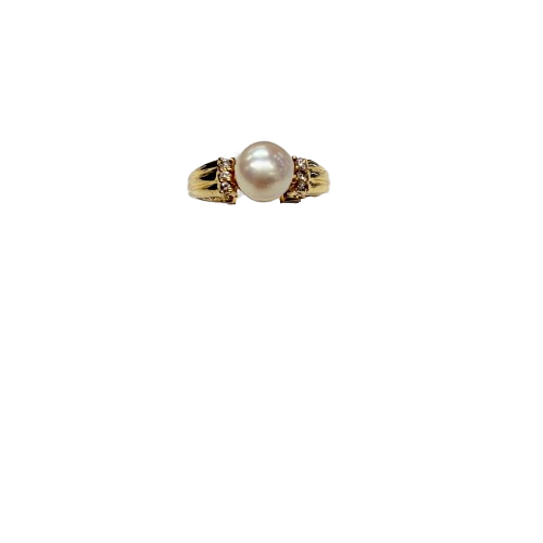 Bague Or Jaune 18k, Poids - 2.83 Grs Taille- 53
