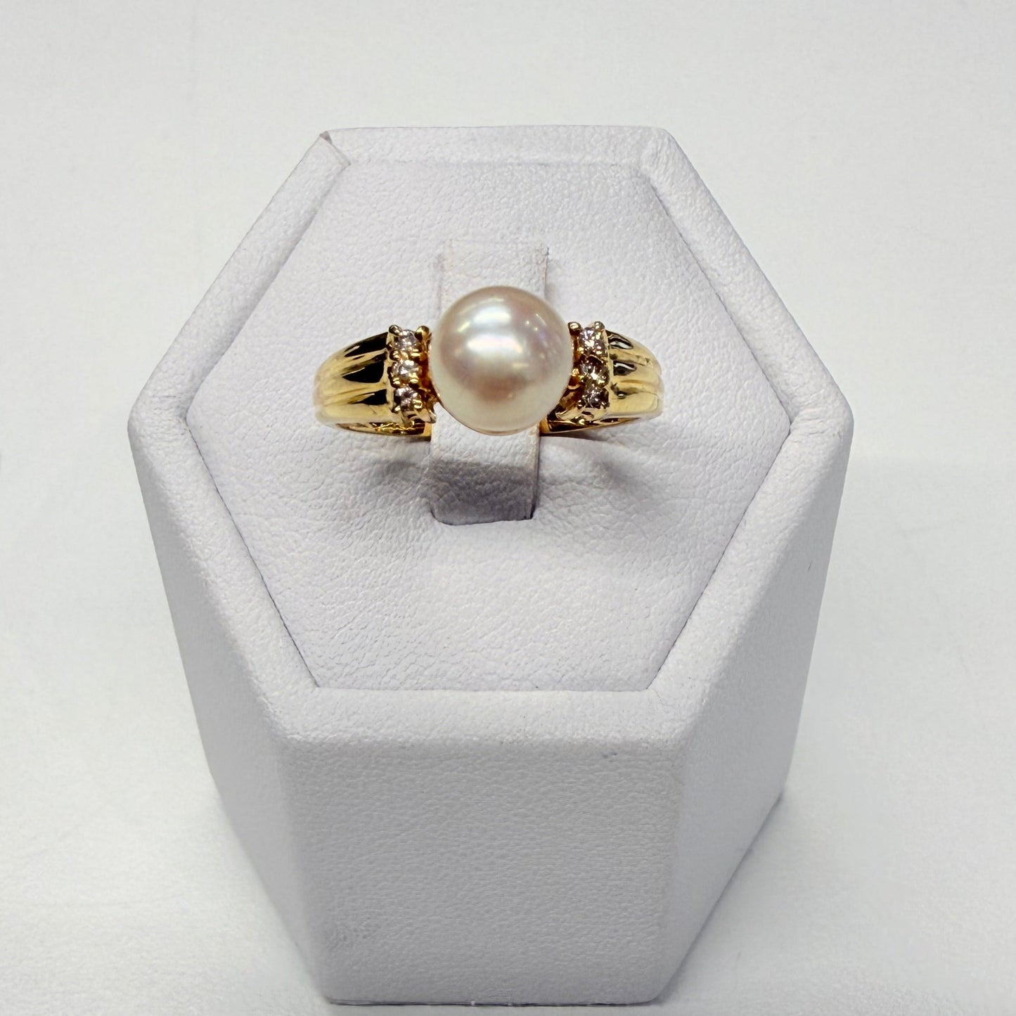 Bague Or Jaune 18k, Poids - 2.83 Grs Taille- 53