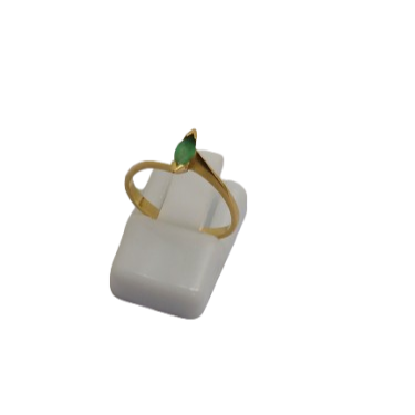 Bague en Or Jaune 18K Taille-51