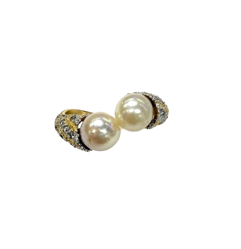 Bagues en Or Jaune 18K Taille-57