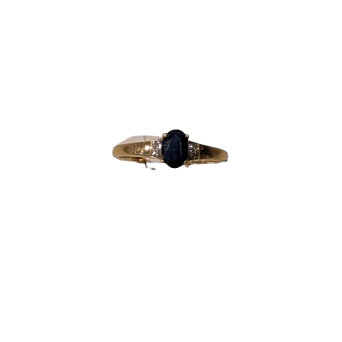 Bague en Or Jaune 18K 1.60 Grs - Taille 56
