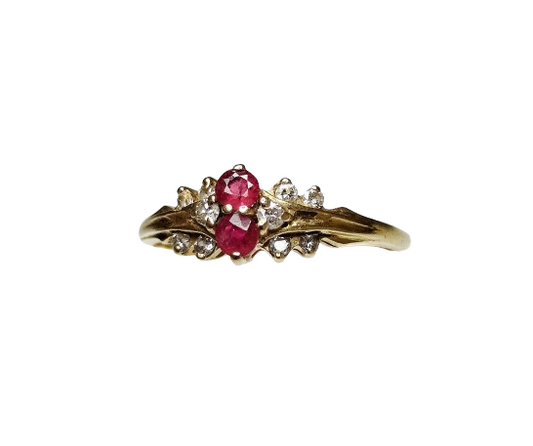 Bague en or jaune 18K Taille-55