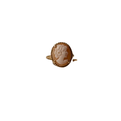 Bague en Or Jaune 18K Taille-50