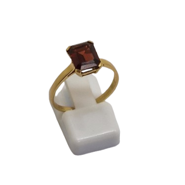 Bague en Or Jaune 18K - Taille 58