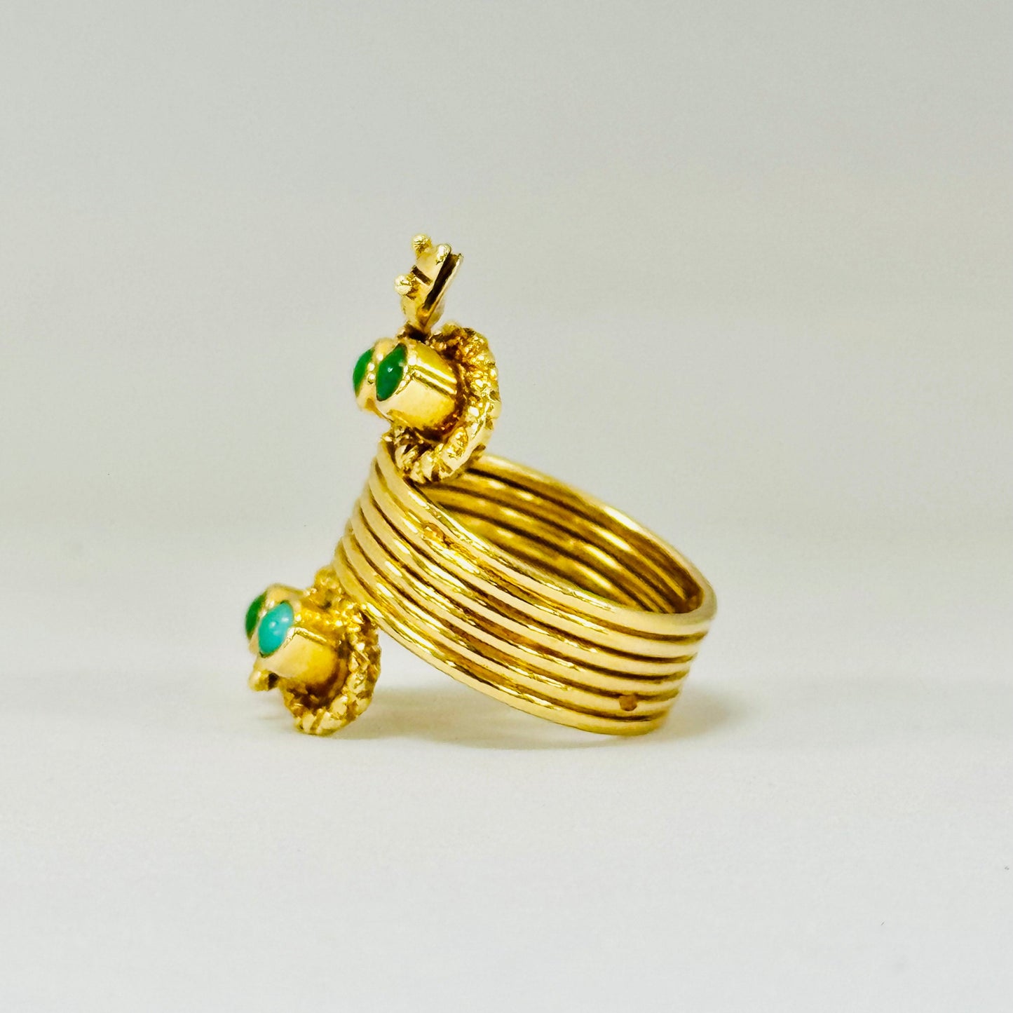 Bagues en or jaune 18K Taille-48