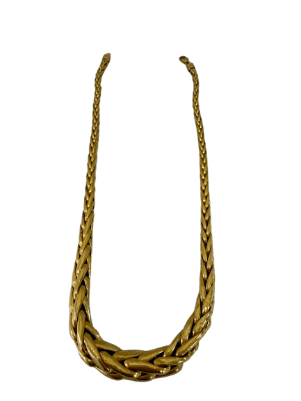Collier Princesse en Or Jaune 18K 25.56 Grs