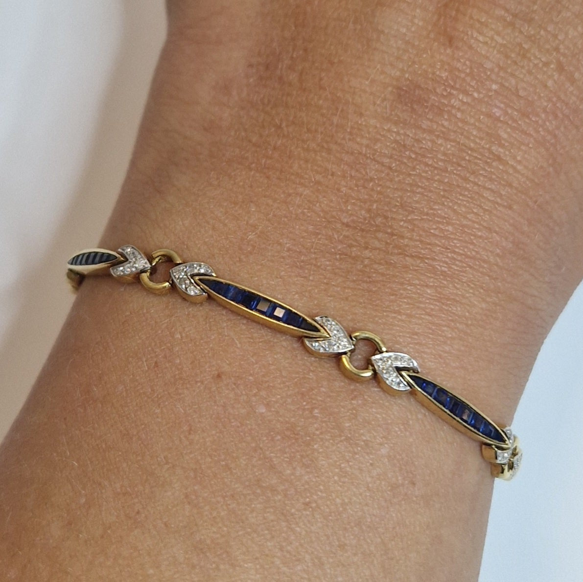 Bracelet en Or Jaune 18K 10.30 Grs
