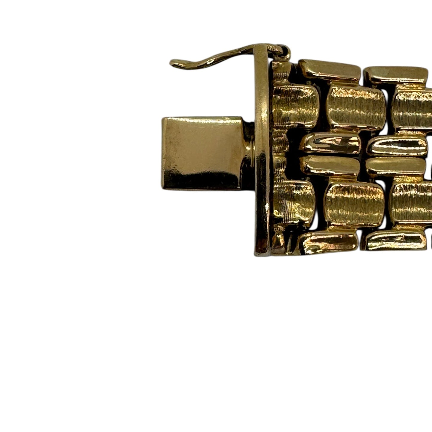 Bracelet Manchette en Or Jaune 18K  29.24 Grs