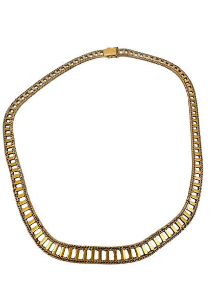 Collier Ras du Cou Or Jaune 18K 36.17 Grs