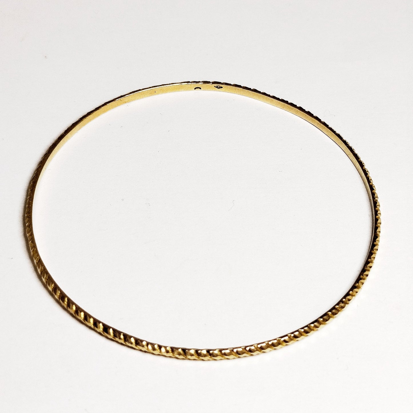 Bracelet Jonc en Or Jaune 18K 7.74 Grs