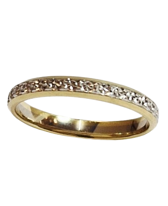 Bague Tour Complet Or Jaune 18K avec Diamants 2.07 Grs - Taille 51