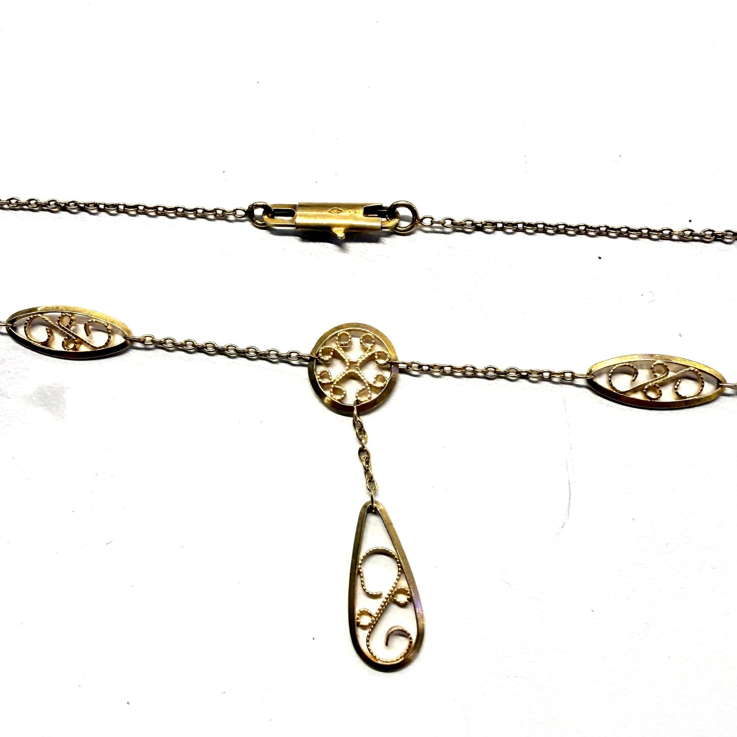 Collier Ras du Cou en Or Jaune 18k - 4.24g