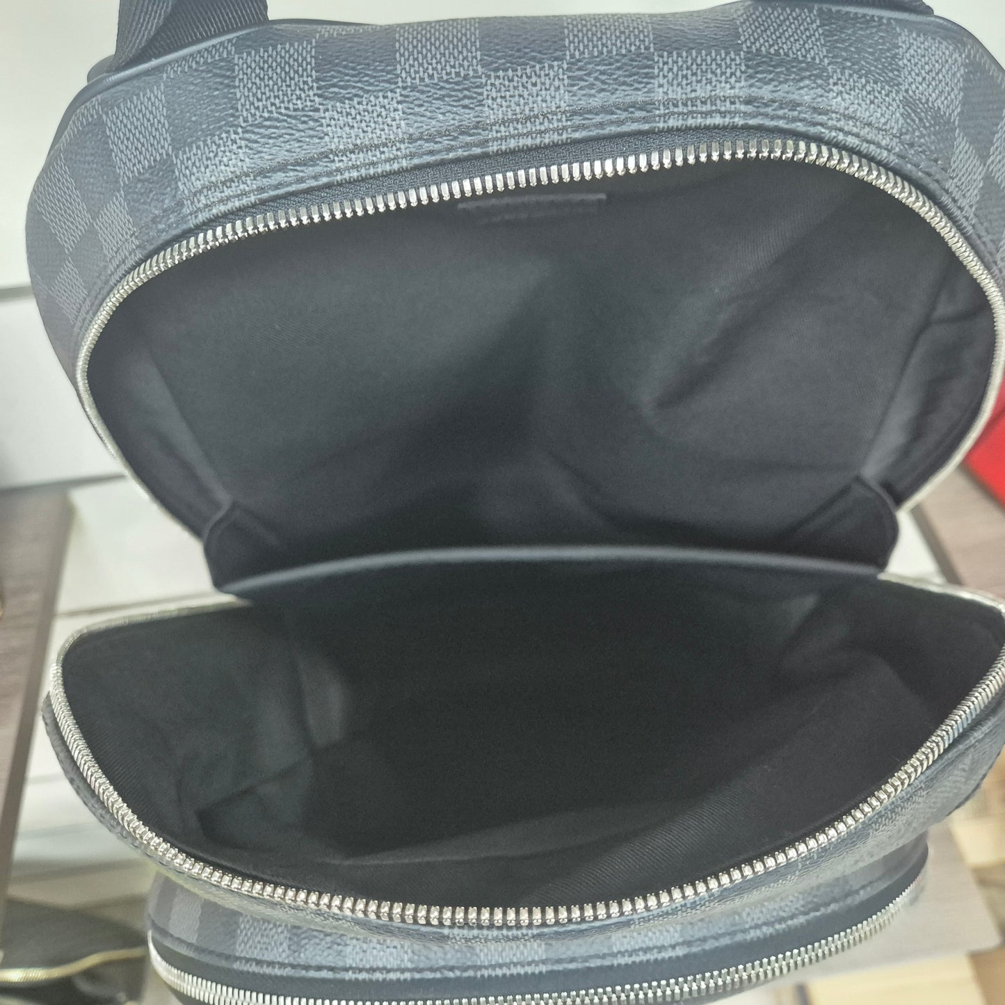 Sac à dos Louis Vuitton Michael Damier Graphite Canvas