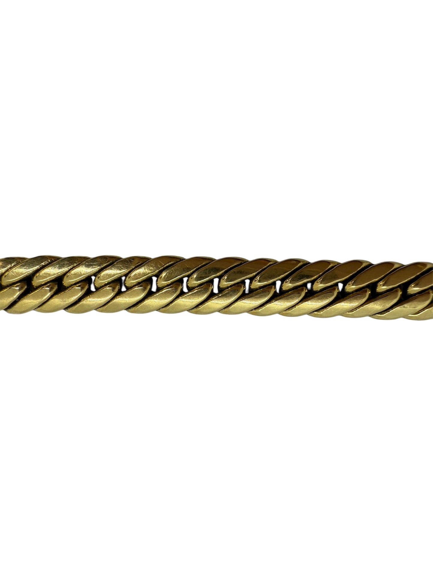 Bracelet Maillon en Or Jaune 18K 13.04 Grs
