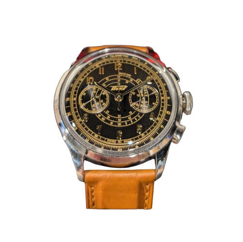 Montre Tissot Telemeter 1938 Chronographe Automatique Acier en Très Bon Etat