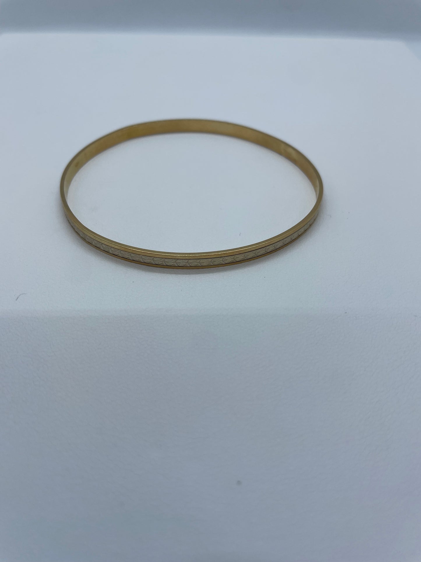 Bracelet Semainier en Or jaune et or Blanc 18K 11.81 Grs