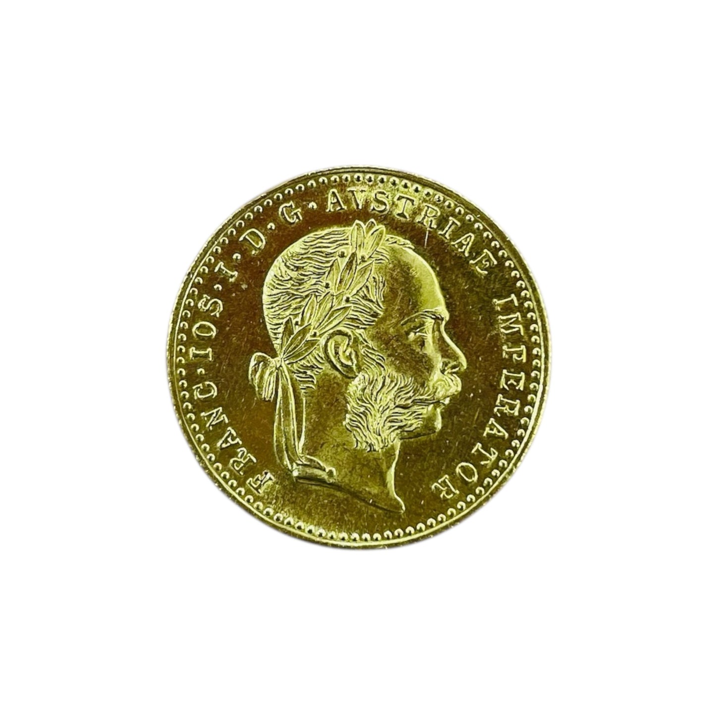 Pièce Ducat 1915 en Or Jaune 24K 3.49 Grs