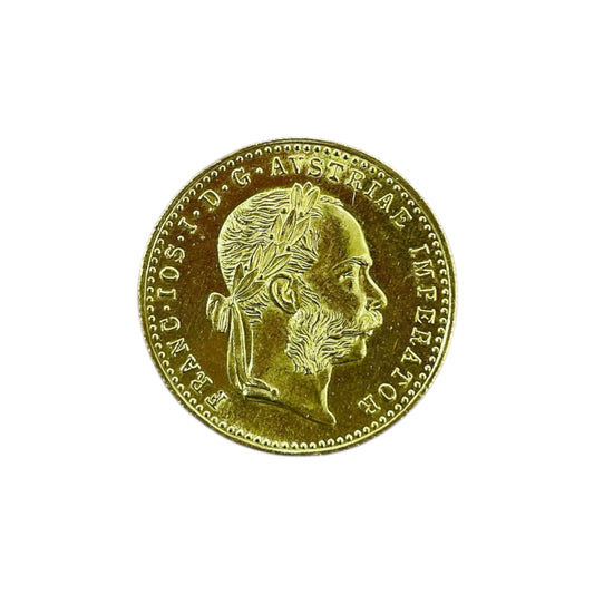 Pièce Ducat 1915 en Or Jaune 24K 3.49 Grs