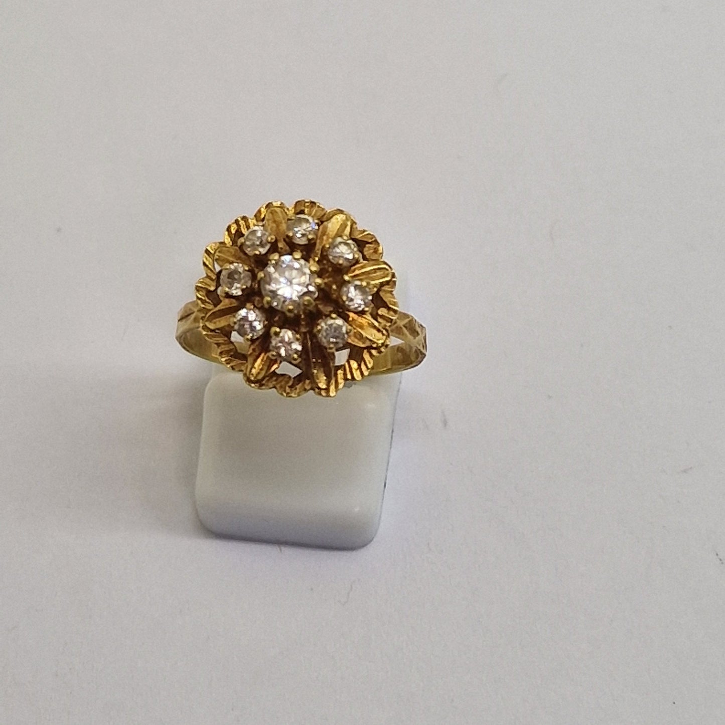 Bague Chou en Or Jaune 18K Taille-56