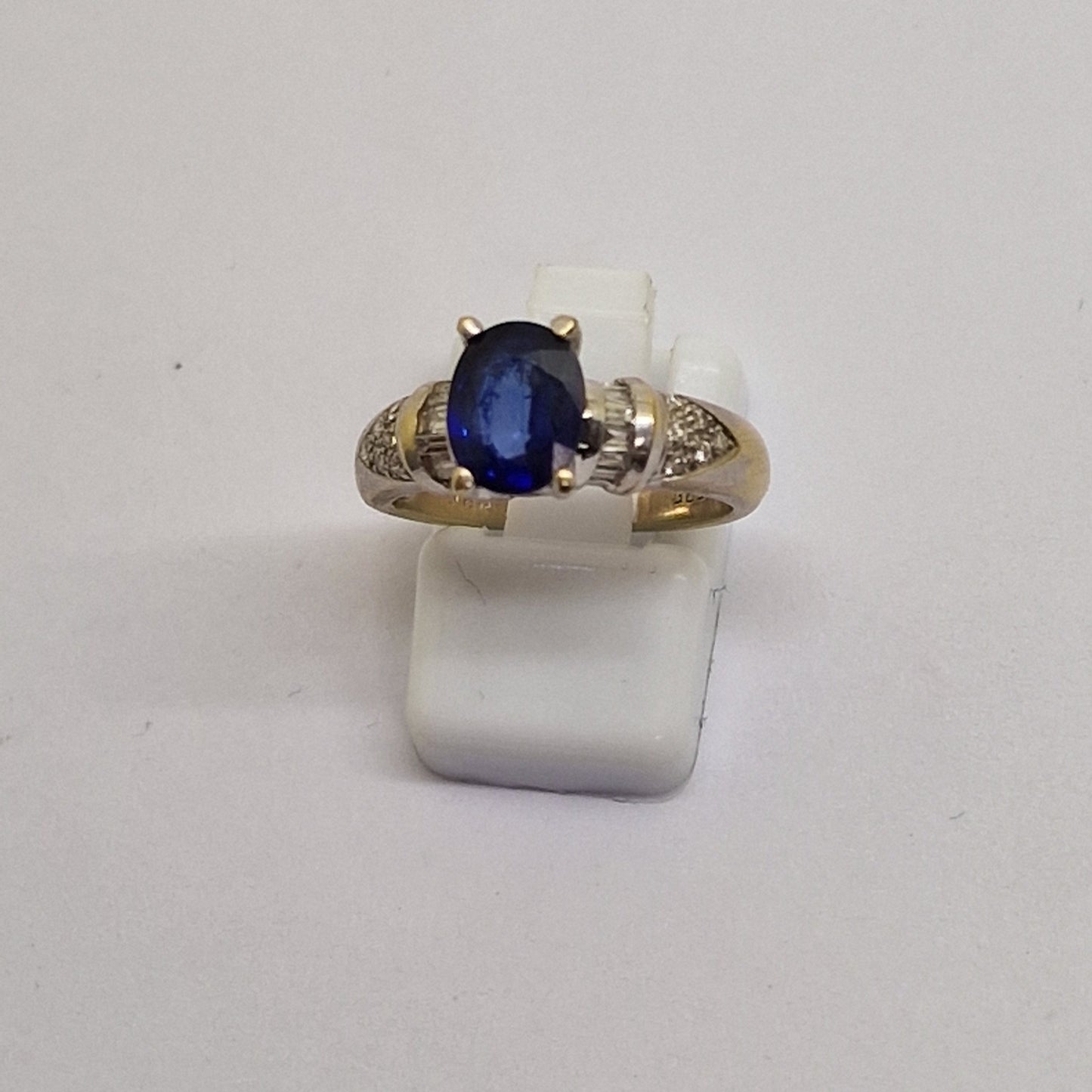 Bague Ancienne en Or Jaune 18k Taille-49