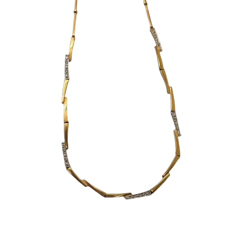 Collier ras du cou en or 18K 11.43 Grs
