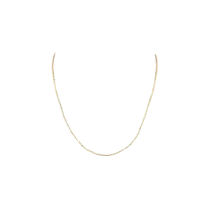 Collier Sautoir en Or Jaune 18K 0.64 Grs