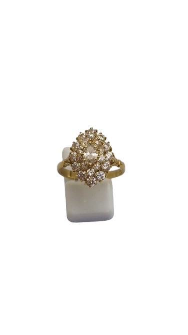 Bague Marquise en OR 18 carats Taille-57