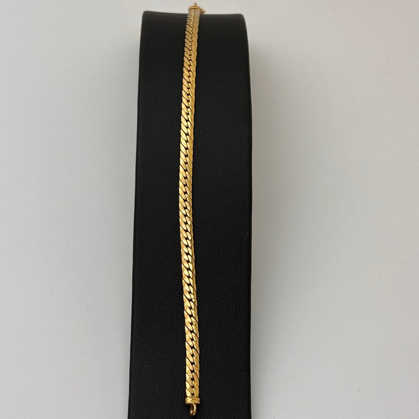 Bracelet Anglaise Or Jaune 18K 6.50g
