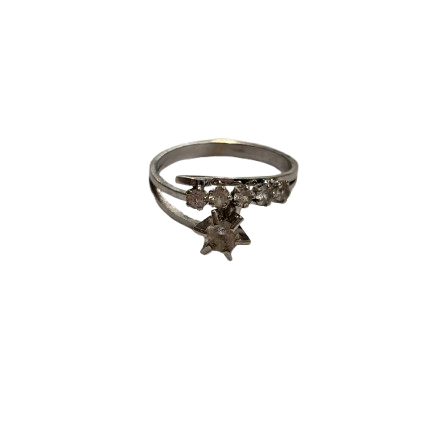 Bague en Or Blanc 18K Taille-51