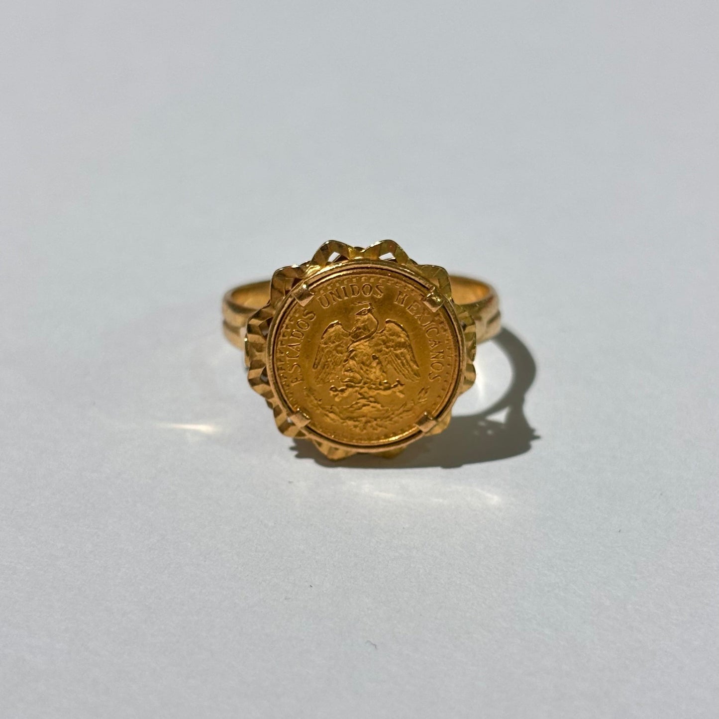 Bague Camée en Or Jaune 18 Carats T.62
