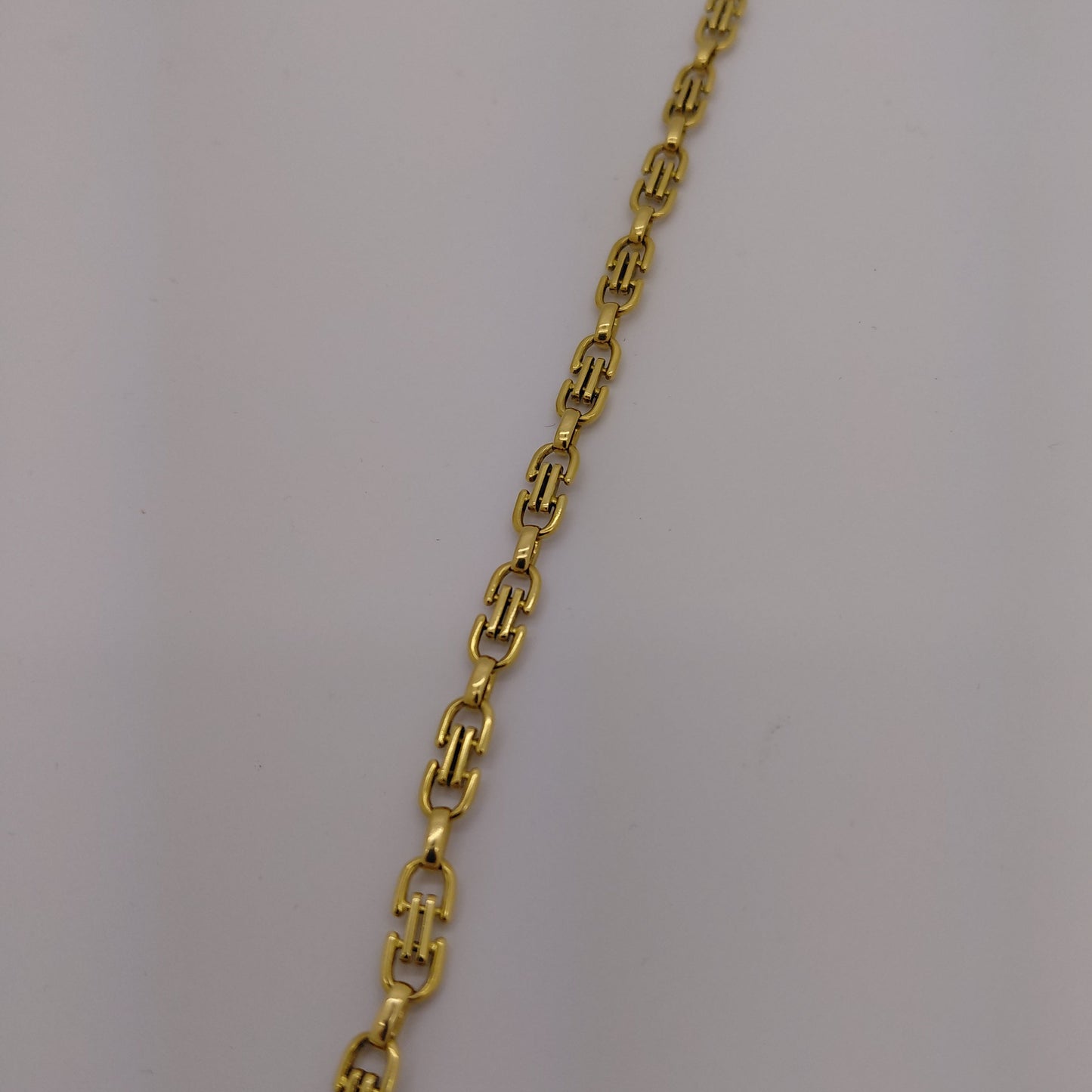 Bracelet Maillon Marine en Or Jaune 18K 13.81 Grs