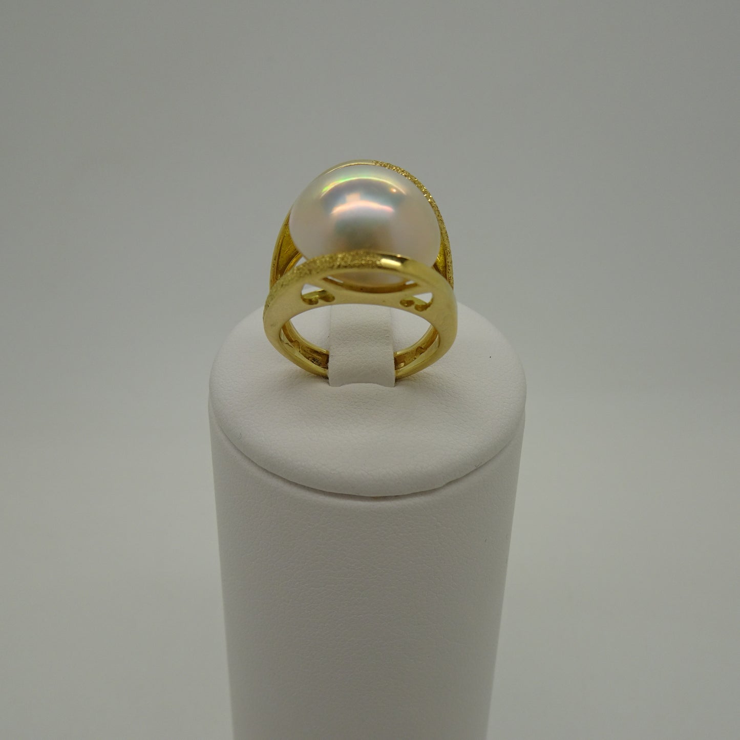 Bague Or Jaune 18K Taille-54