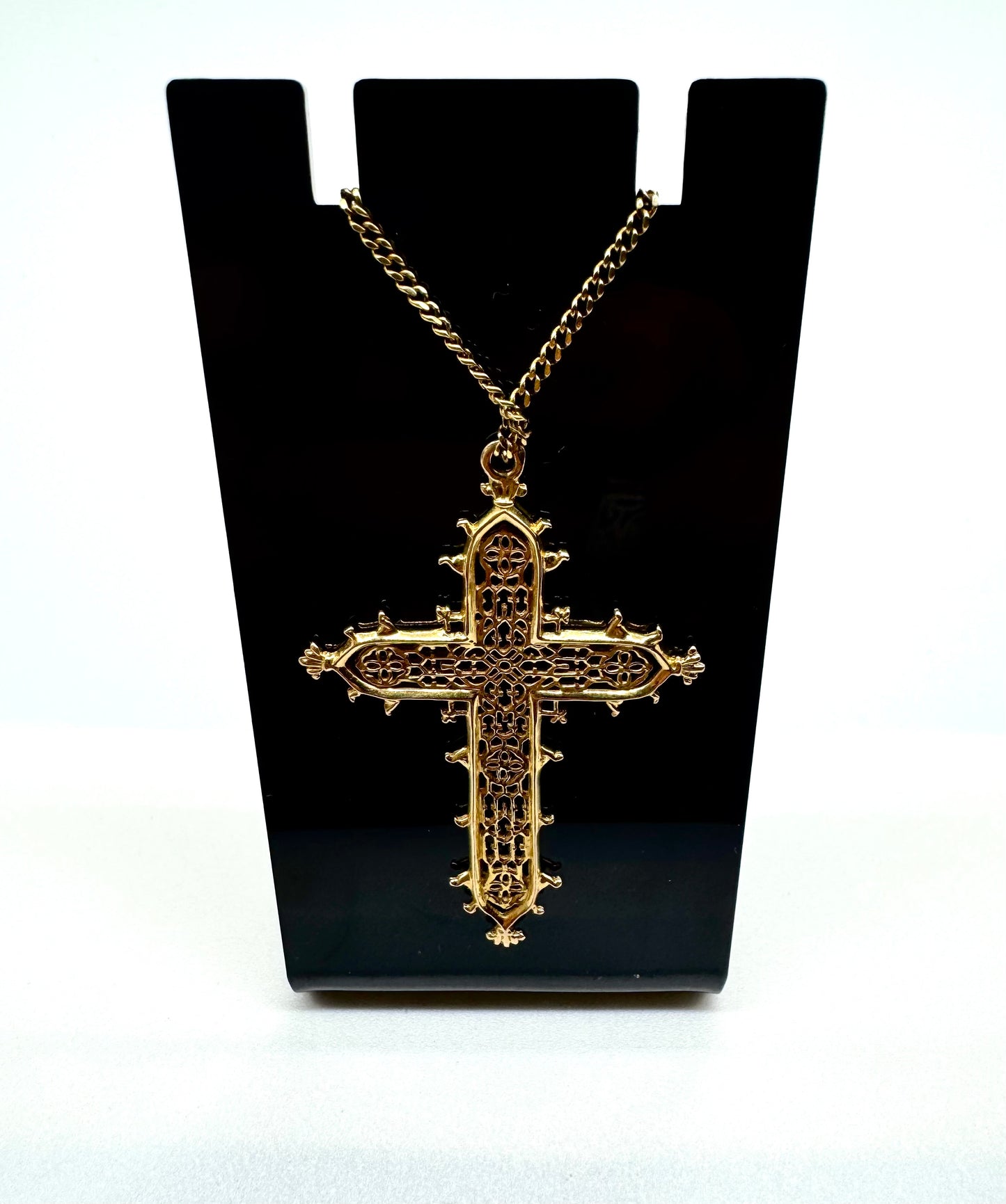 Pendentif Croix en Or Jaune 18K 4.75 Grs