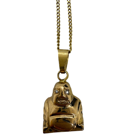 Pendentif Solitaire Or Jaune 18K 14.94 Grs