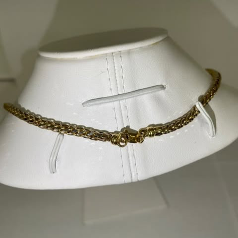 Collier Ras du Cou en Or Jaune 18K 12.12 Grs