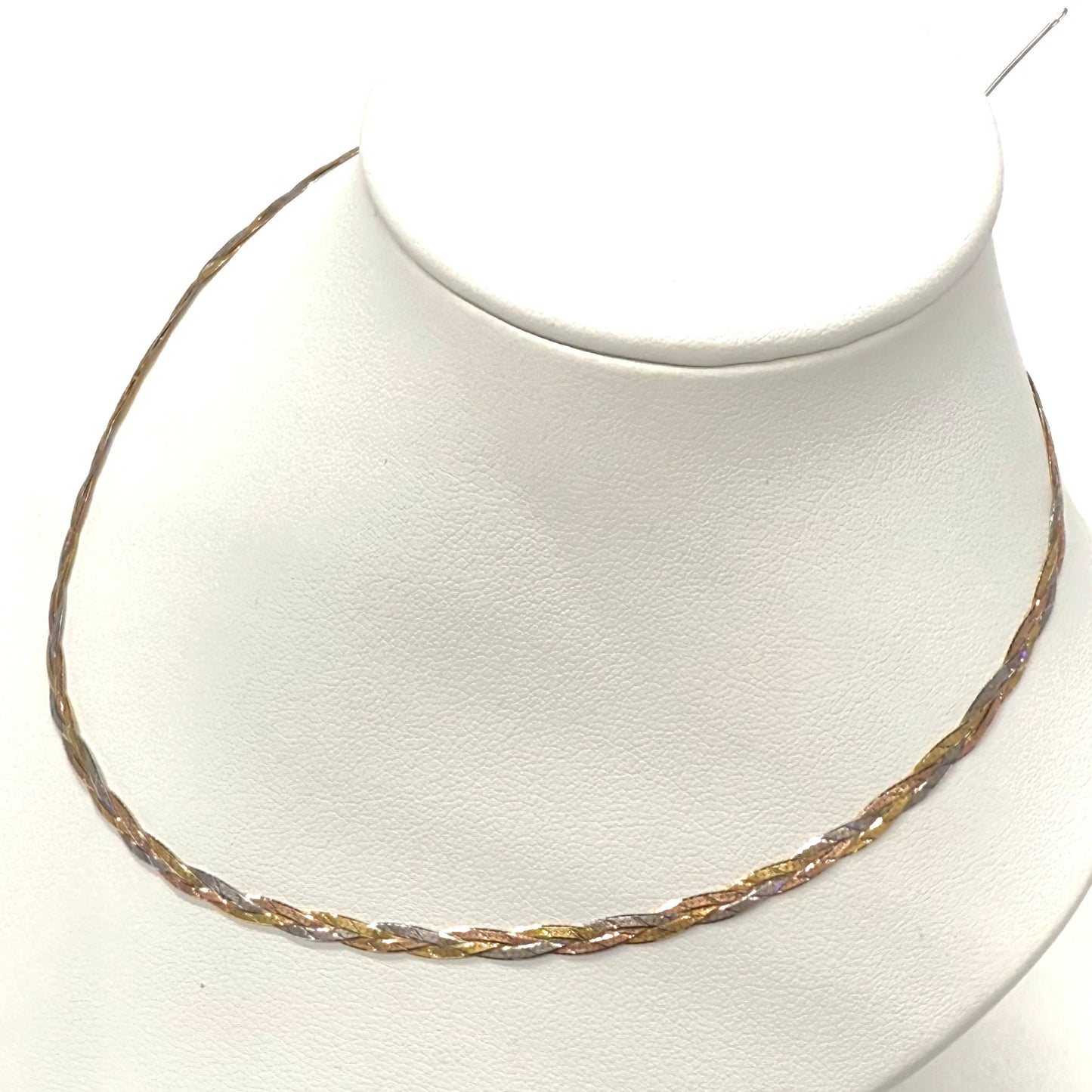 Collier Ras du Cou en or jaune 18K 4.50 Grs